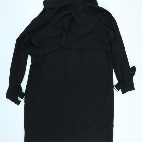 H&M Womens Black   Jacket Coatigan Size 6
