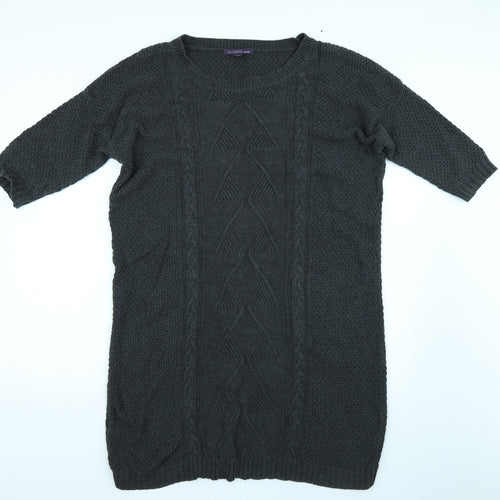 Mango Womens Grey   Jumper Dress  Size M