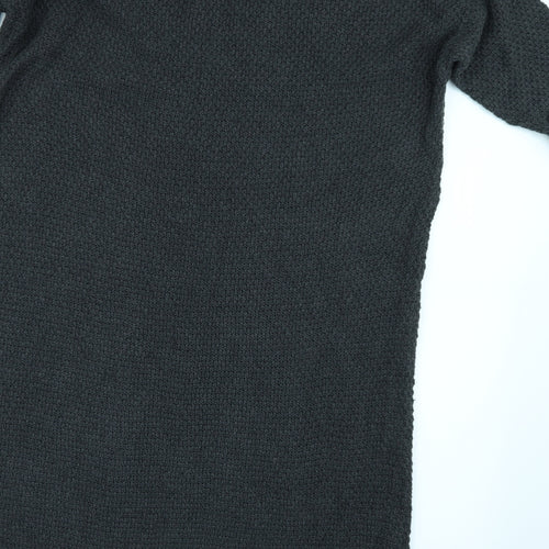 Mango Womens Grey   Jumper Dress  Size M