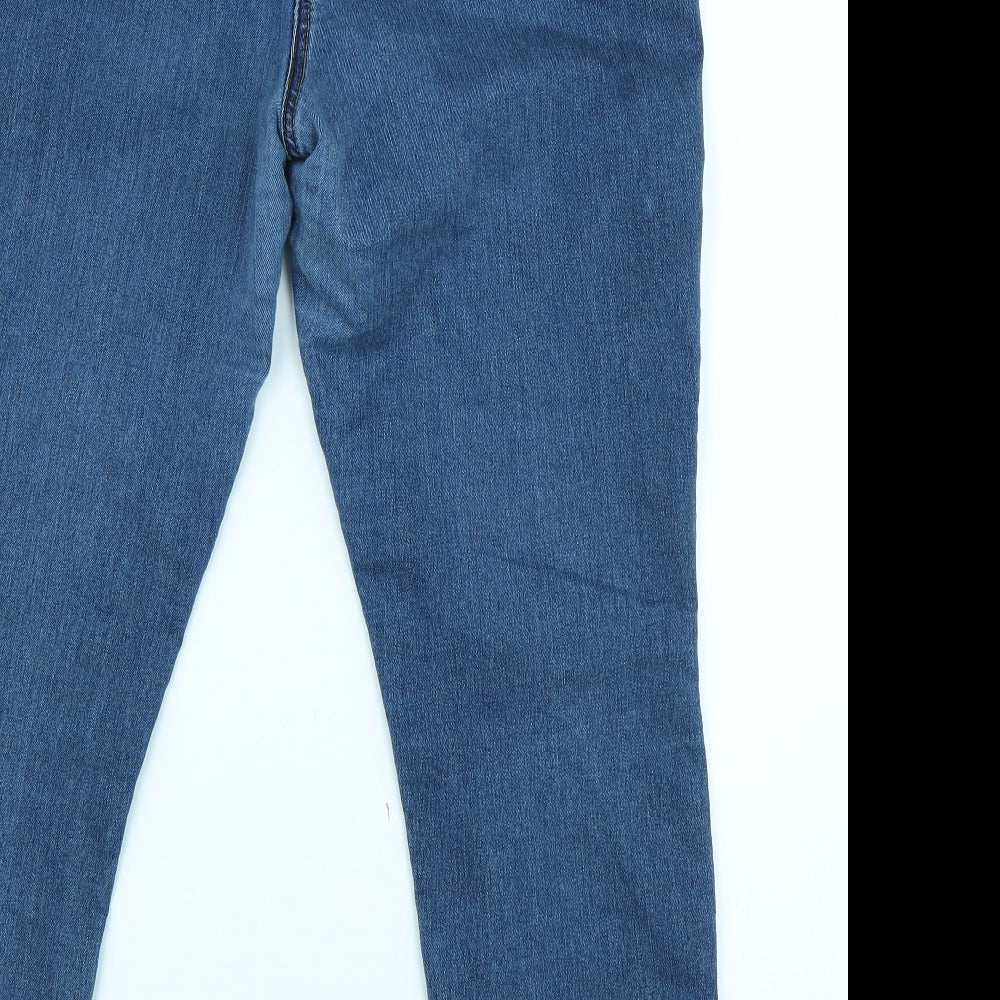 RJR.John Rocha Womens Blue  Denim Skinny Jeans Size 16 L27 in