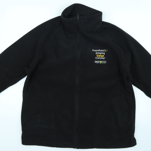 result core Womens Black   Full Zip Jumper Size L