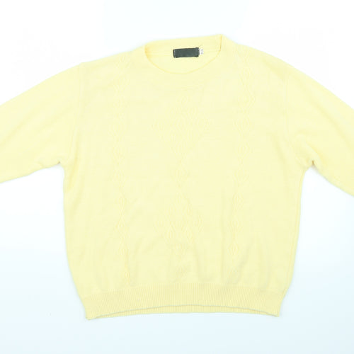 Preworn Womens Yellow   Pullover Jumper Size M