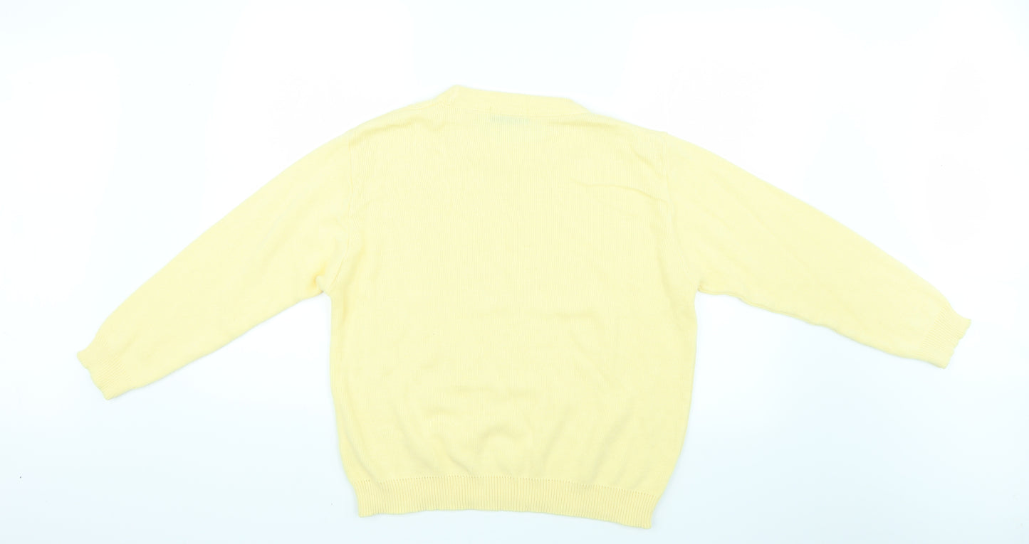 Preworn Womens Yellow   Pullover Jumper Size M