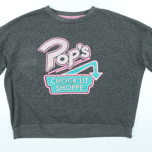 Primark Womens Grey   Pullover Jumper Size S  - riverdale