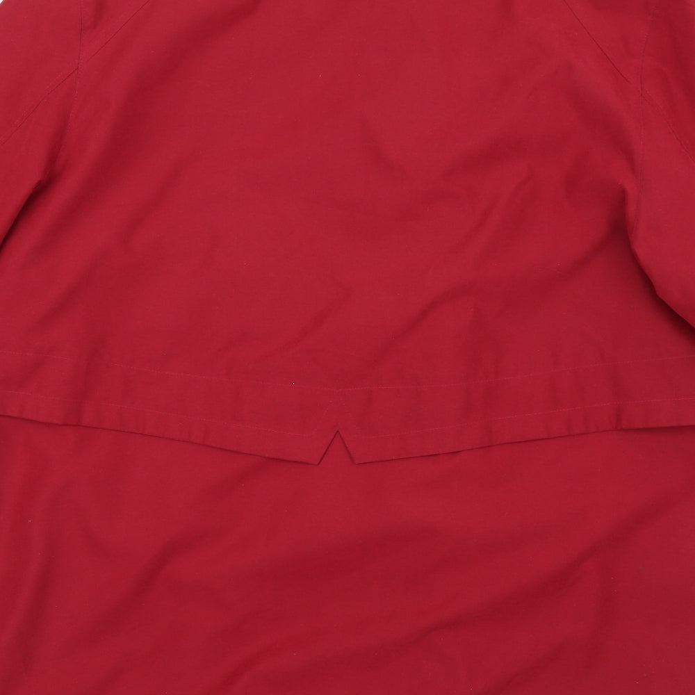 Marks and Spencer Womens Red   Overcoat Coat Size 14