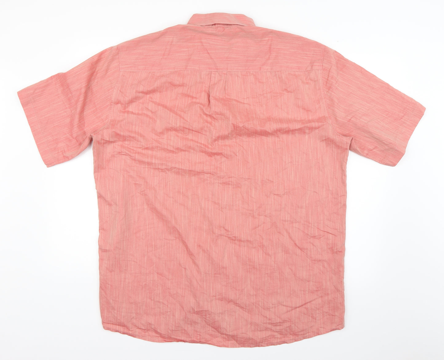 Jupiter Mens Red    Button-Up Size L