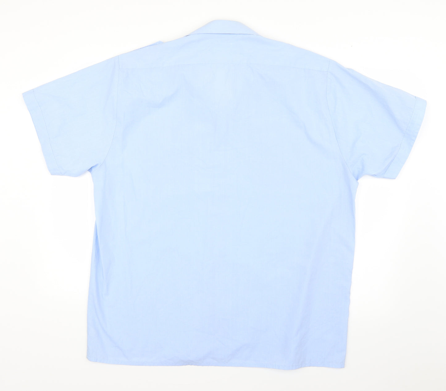 man at ease Mens Blue    Button-Up Size XL
