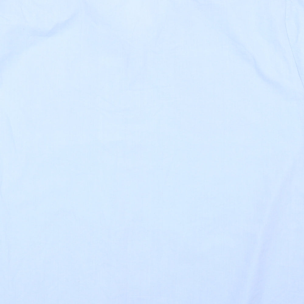 man at ease Mens Blue    Button-Up Size XL