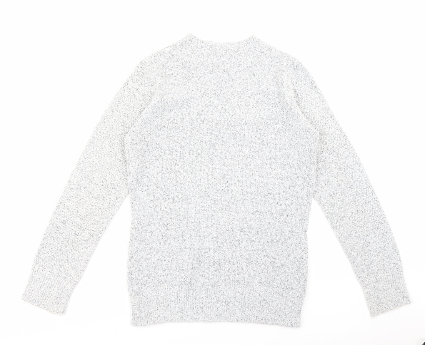 M&Co Womens Grey   Pullover Jumper Size S