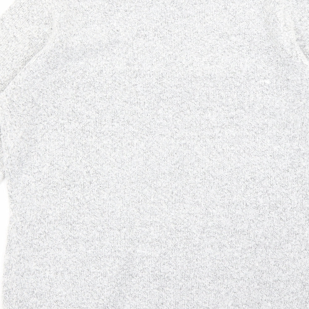 M&Co Womens Grey   Pullover Jumper Size S