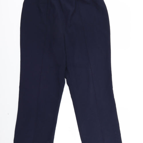 BM collection Womens Blue   Trousers  Size 16 L26 in