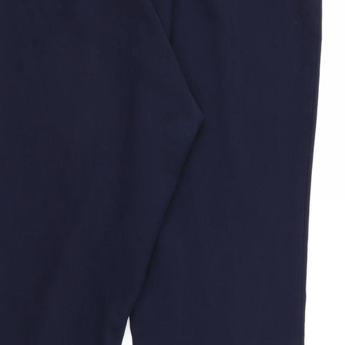 BM collection Womens Blue   Trousers  Size 16 L26 in