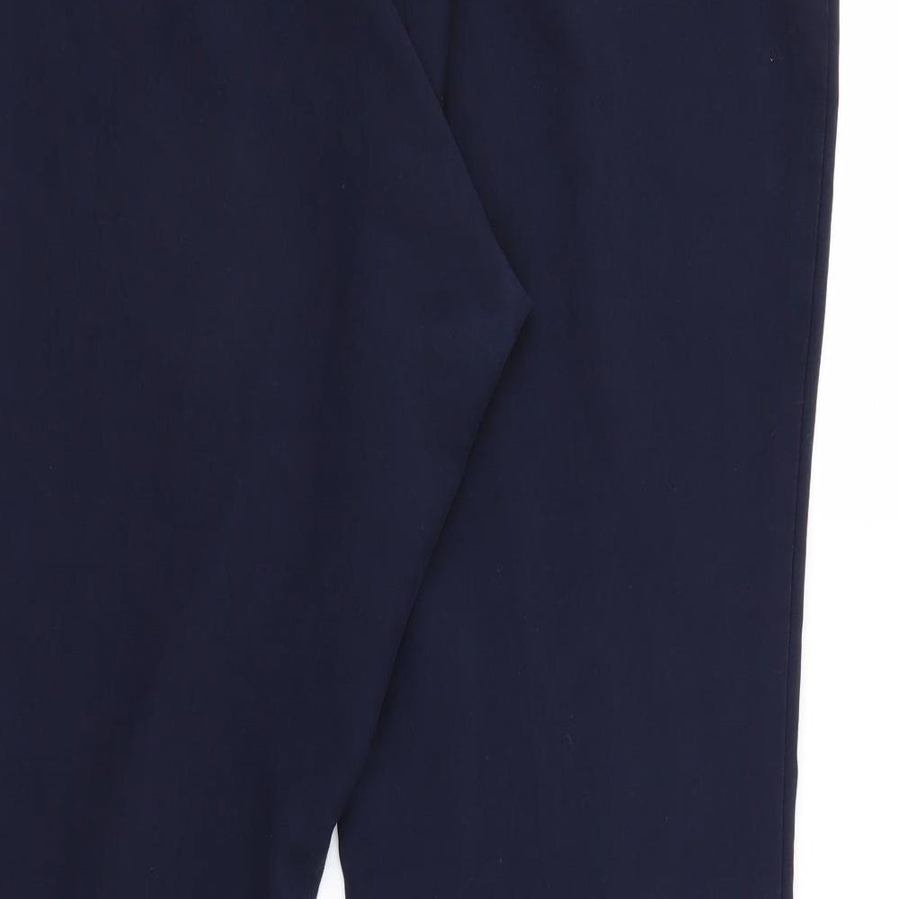 BM collection Womens Blue   Trousers  Size 16 L26 in