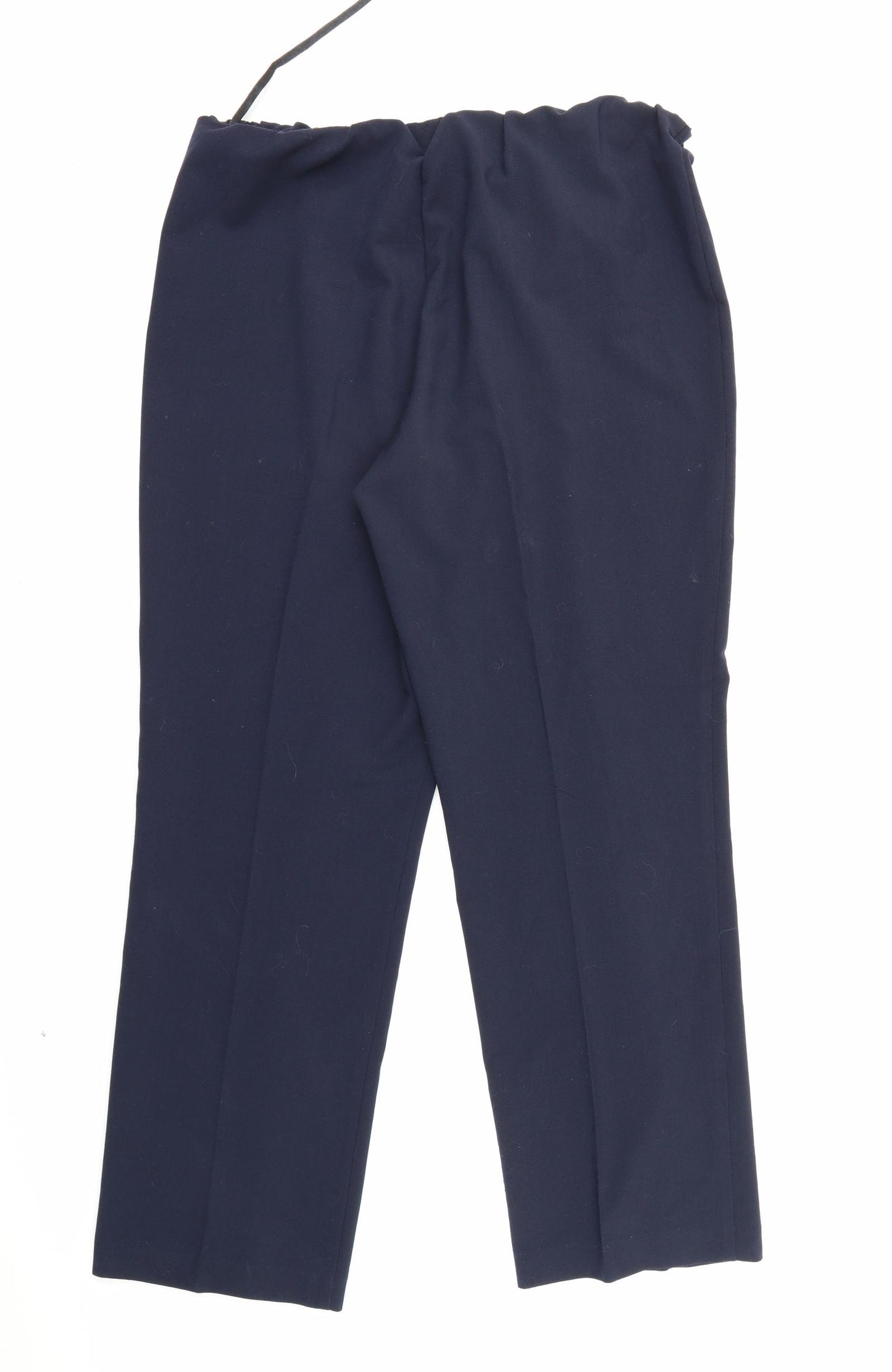 BM Collection Womens Blue   Trousers  Size 16 L28 in