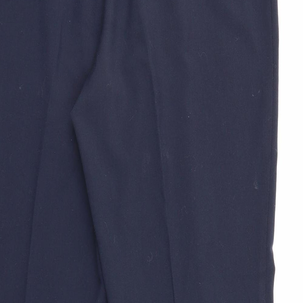 BM Collection Womens Blue   Trousers  Size 16 L28 in