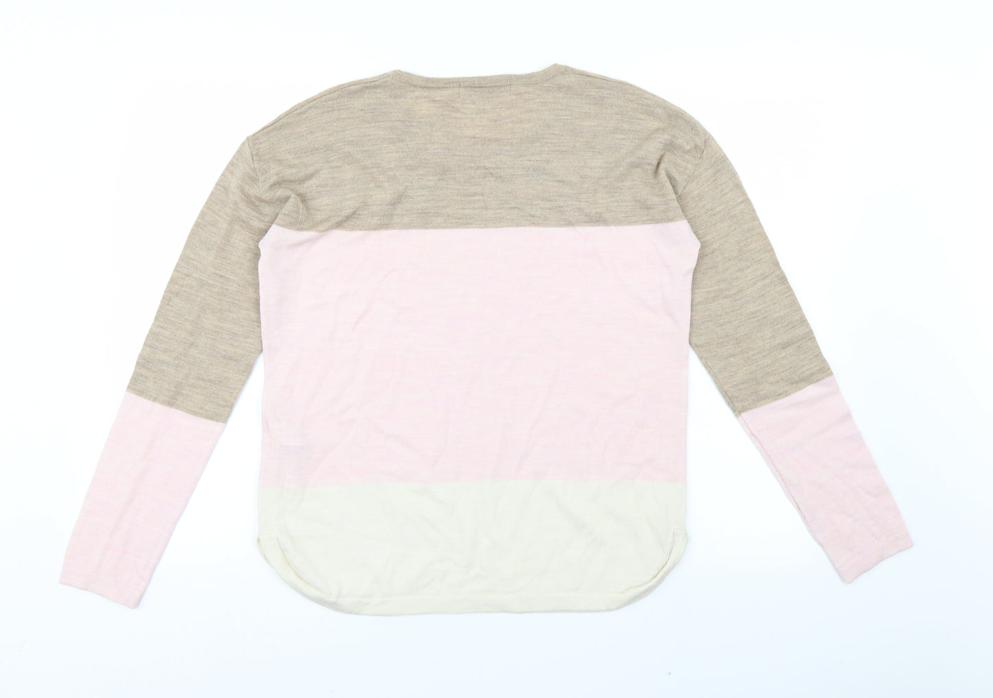 Marks and Spencers Womens Pink   Pullover Jumper Size 14