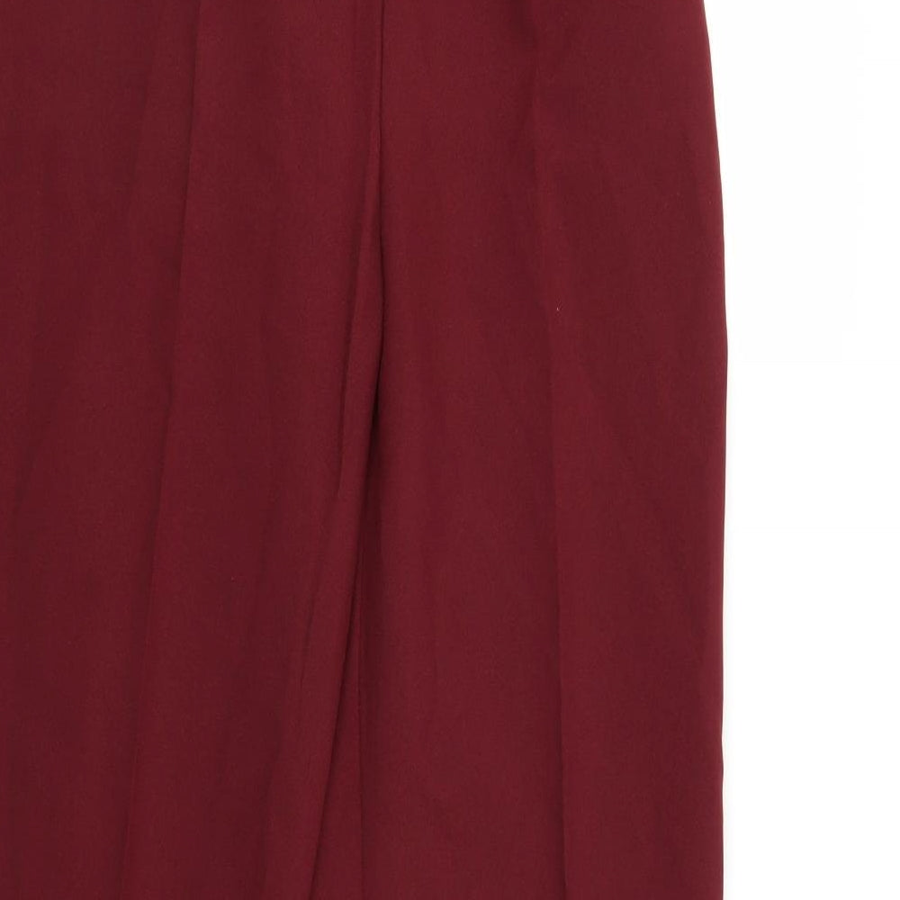 NSF Womens Red   Trousers  Size 16 L27 in
