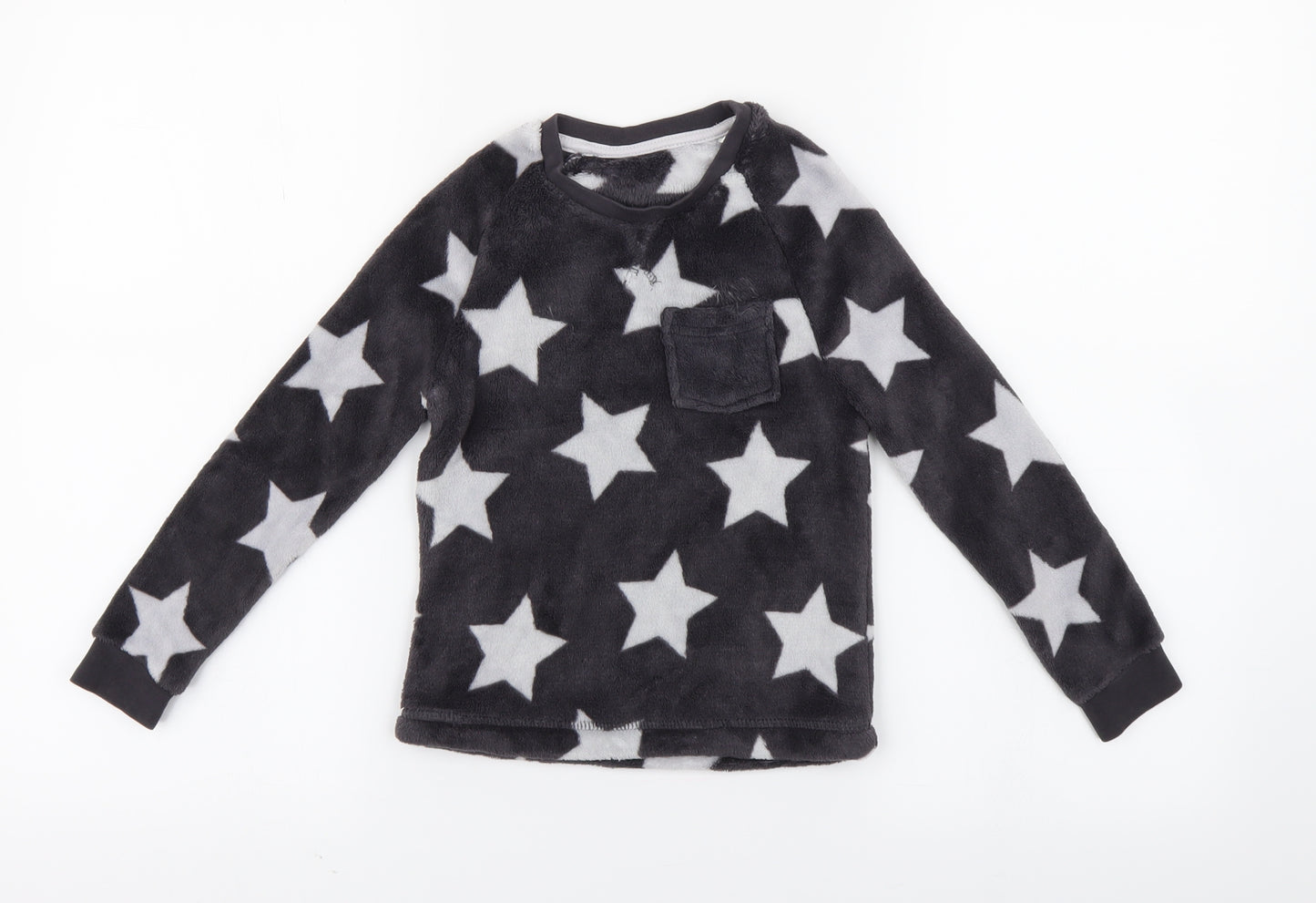 George Boys Grey Polka Dot   Pyjama Top Size 5-6 Years
