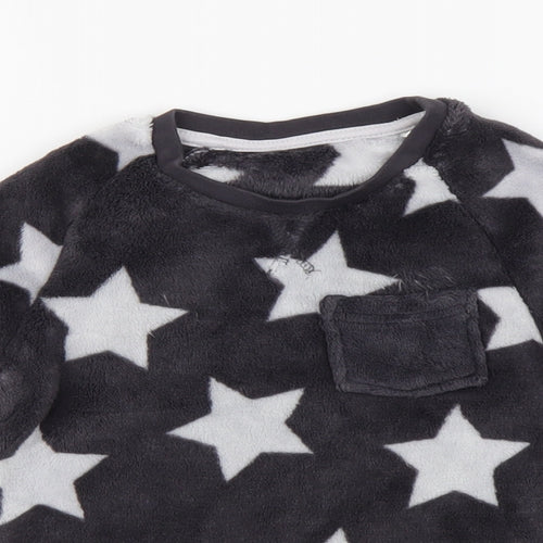 George Boys Grey Polka Dot   Pyjama Top Size 5-6 Years