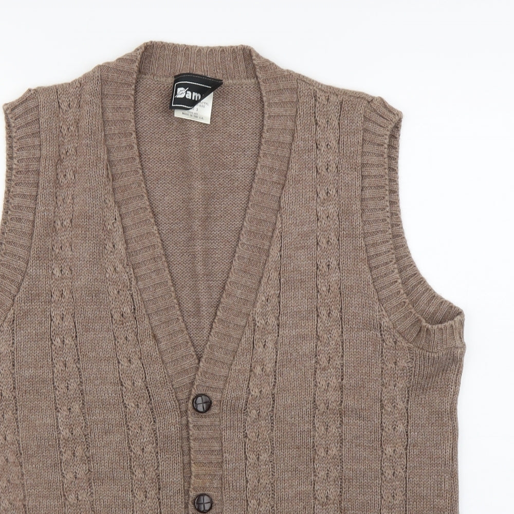 Damart Womens Brown   Cardigan Jumper Size M