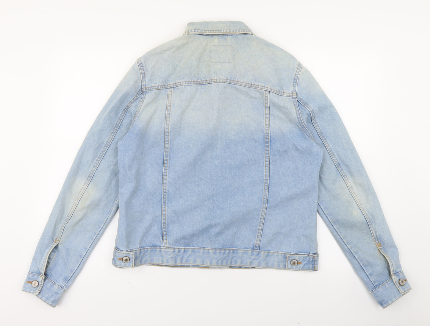 Denim & Co. Womens Blue   Jacket  Size 16