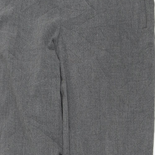 M&S Womens Grey   Dress Pants Trousers Size 14 L26 in