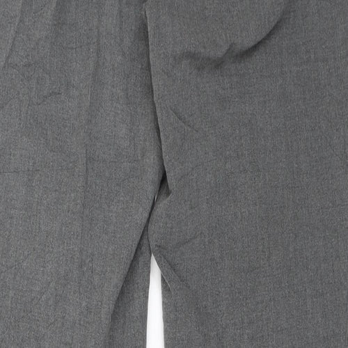 M&S Womens Grey   Dress Pants Trousers Size 14 L26 in