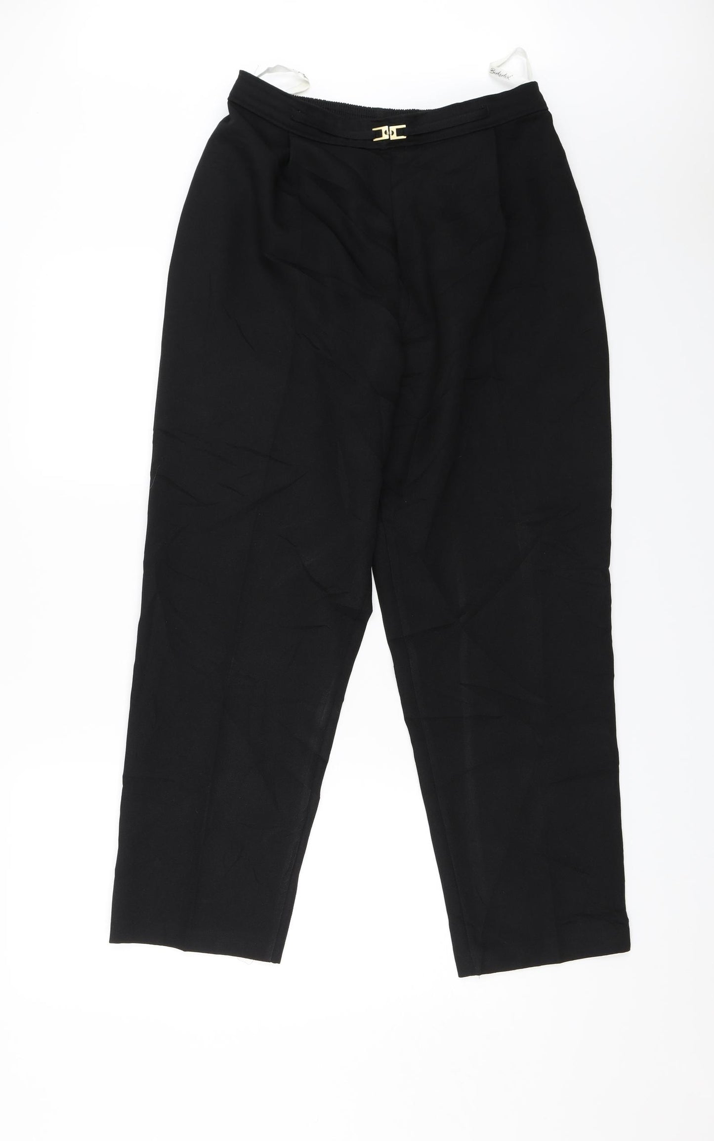 Berkertex Womens Black   Capri Trousers Size 16 L25 in