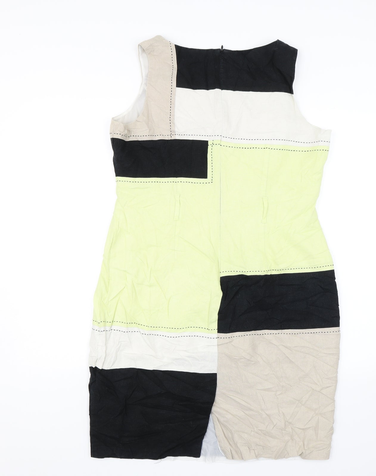 Marks and Spencer Womens Yellow   Shift  Size 16