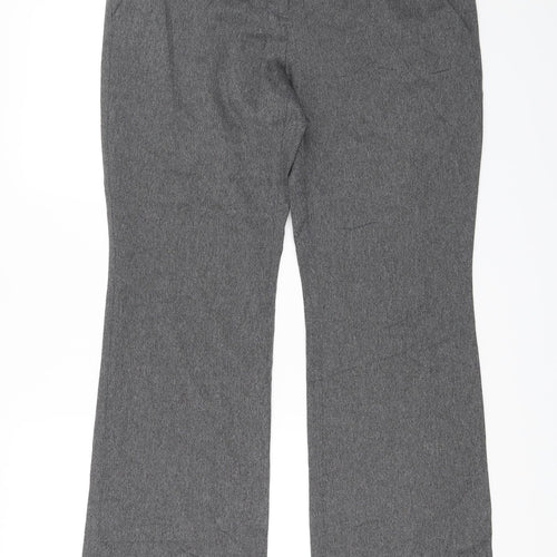 TU Womens Grey   Dress Pants Trousers Size 14 L29 in
