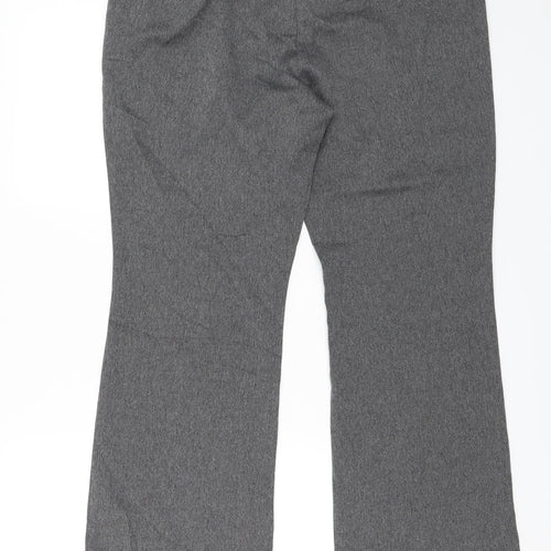 TU Womens Grey   Dress Pants Trousers Size 14 L29 in