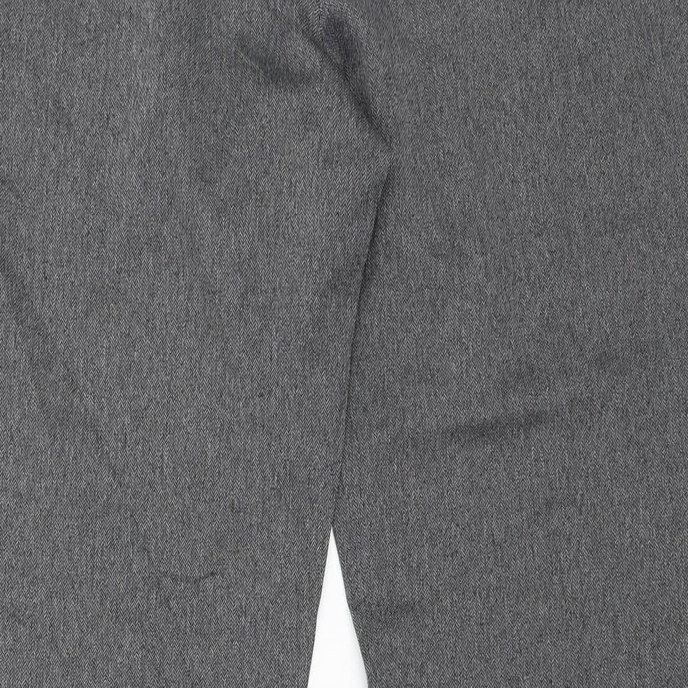 TU Womens Grey   Dress Pants Trousers Size 14 L29 in