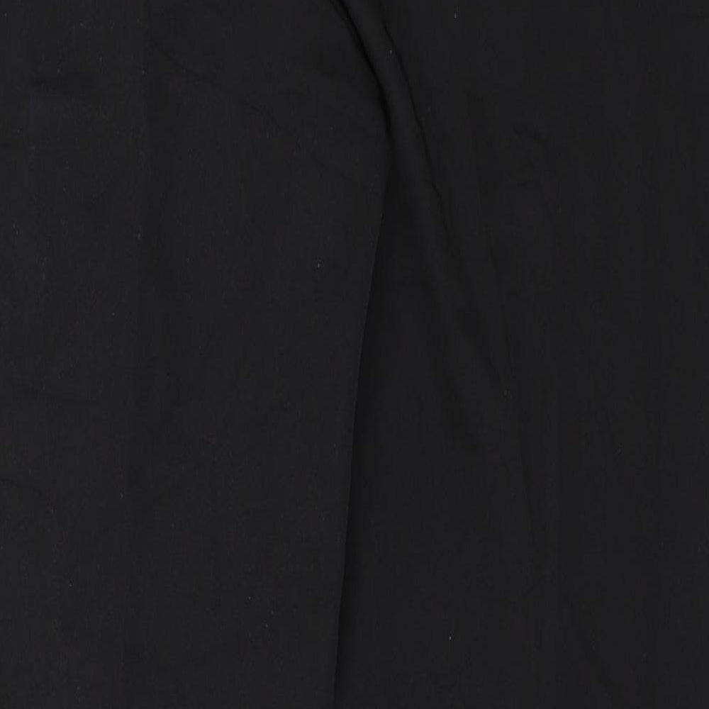 Salonwear Womens Black   Dress Pants Trousers Size 12 L25 in