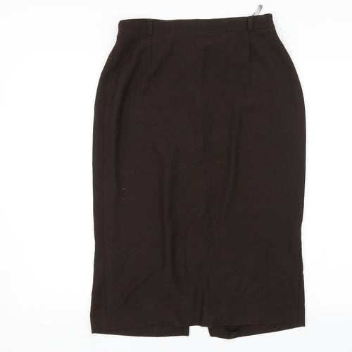 Gerry Weber Womens Brown   A-Line Skirt Size 12