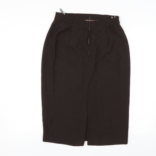 Gerry Weber Womens Brown   A-Line Skirt Size 12