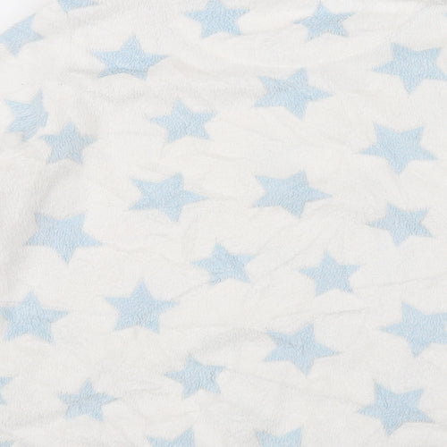 Love to Lounge Womens White Solid  Top Pyjama Top Size M  - stars