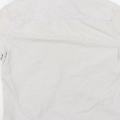 Topman Mens White    Button-Up Size XS