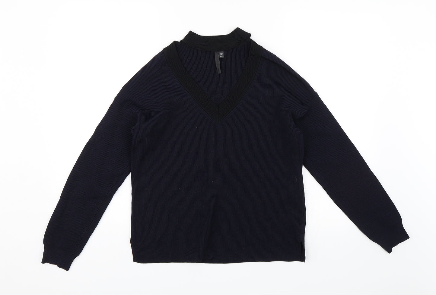 Topshop Womens Blue   Pullover Jumper Size 8