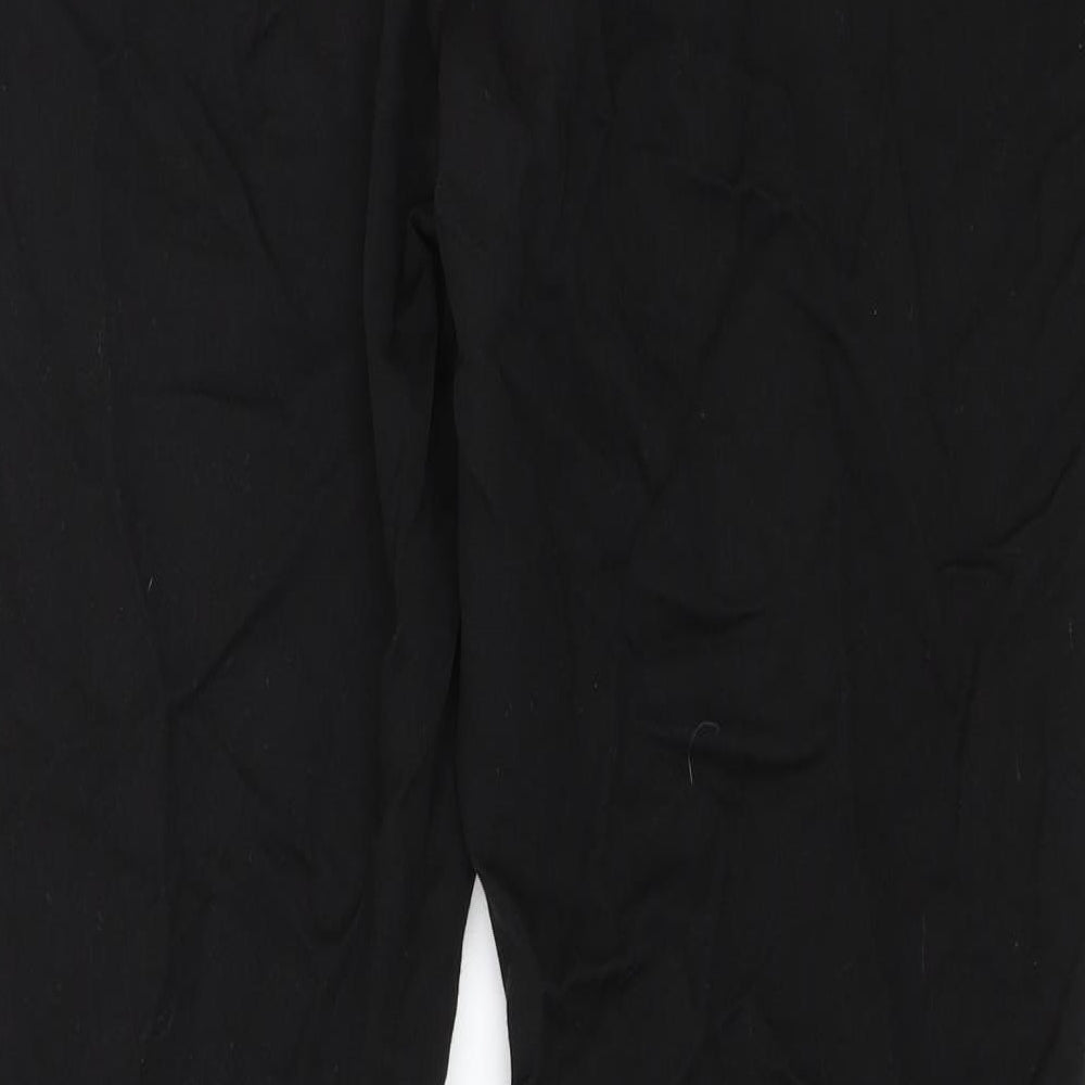 Wallis Womens Black   Dress Pants Trousers Size 16 L30 in