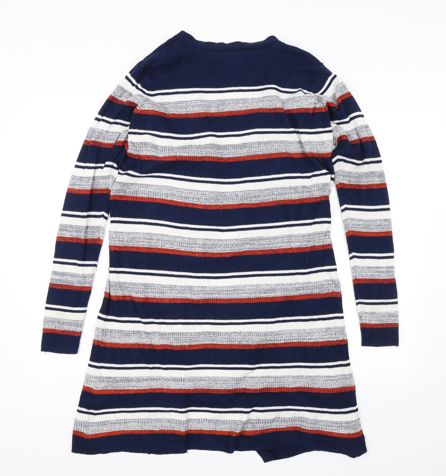 Papaya Womens Blue Striped  Jacket  Size 14