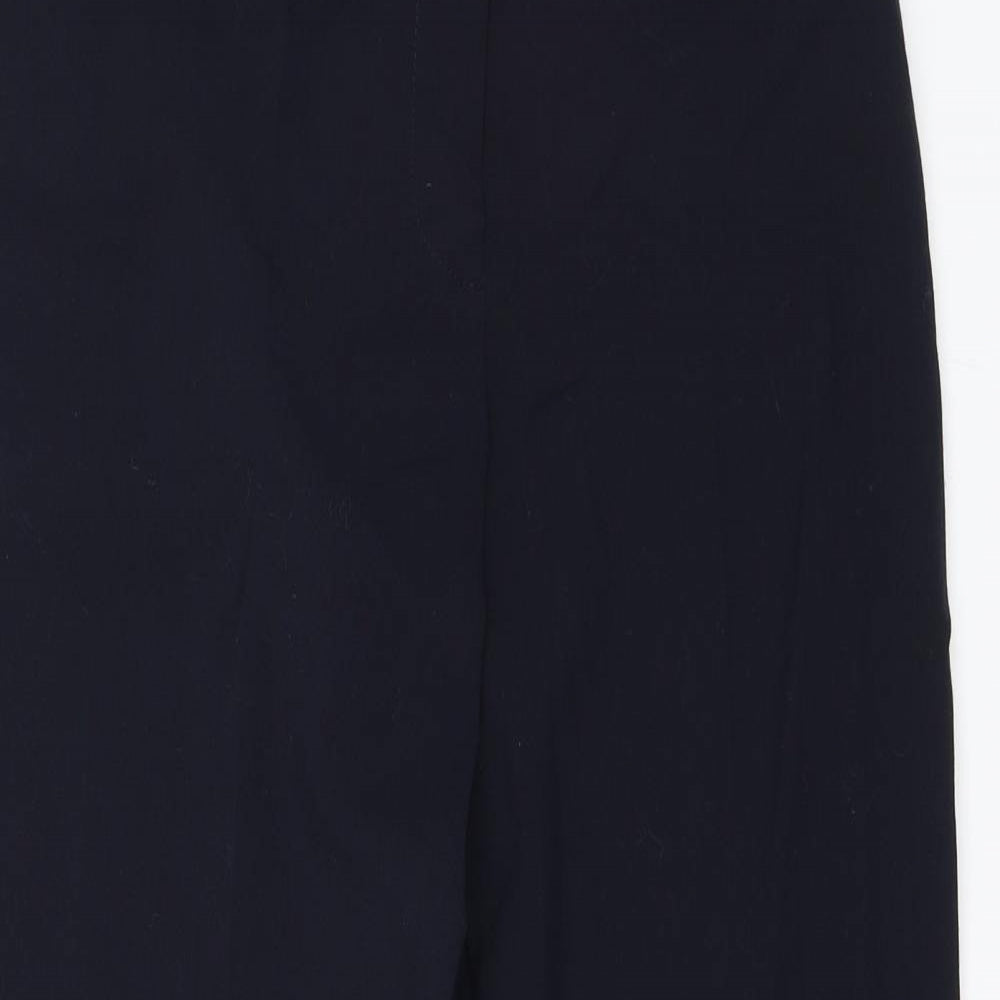 M&S Womens Blue   Dress Pants Trousers Size 10 L26 in