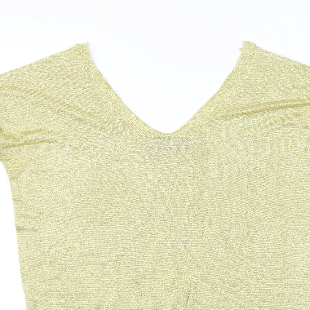 NEXT Womens Gold   Basic Blouse Size 8