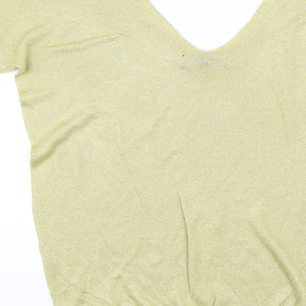 NEXT Womens Gold   Basic Blouse Size 8