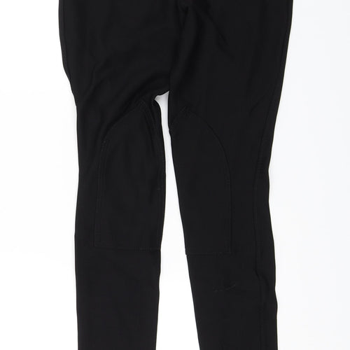 Phoenix Womens Black   Windbreaker Leggings Size 4 L29 in