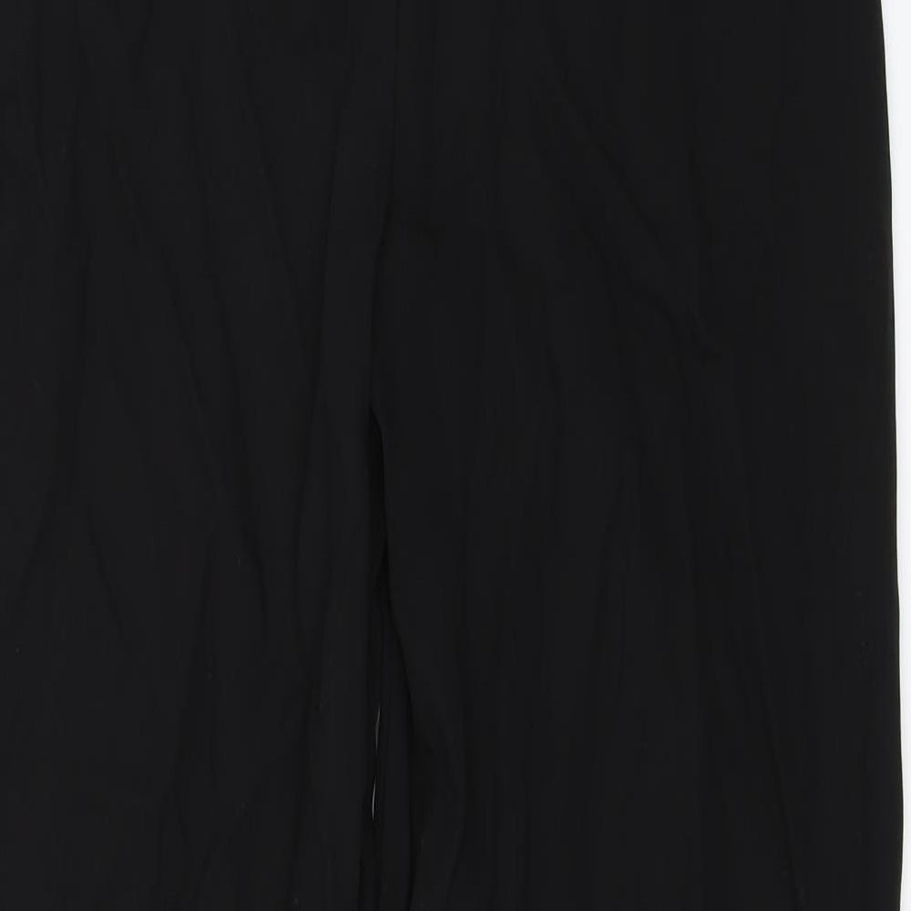 M&S Womens Black   Dress Pants Trousers Size 14 L25 in