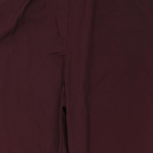 Afibel Womens Red   Trousers  Size 38 in L29 in