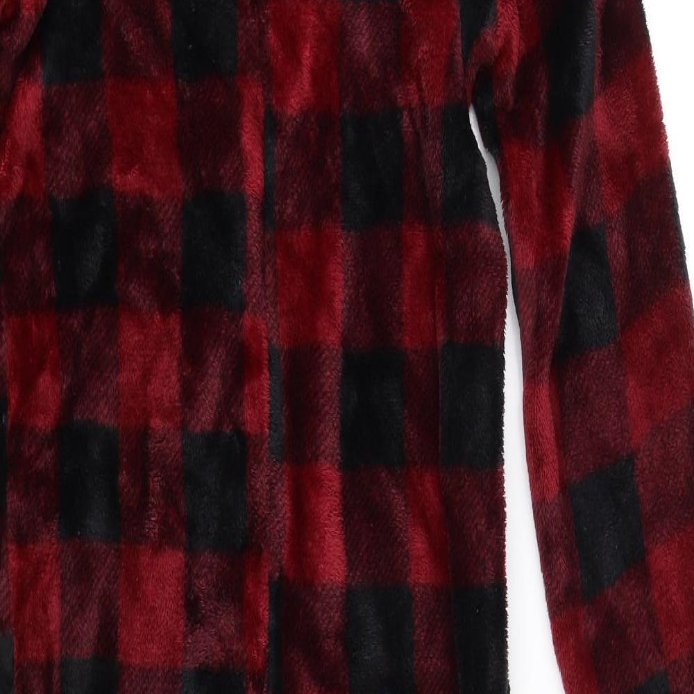 Matalan Boys Red Plaid   One Piece Size 12 Years