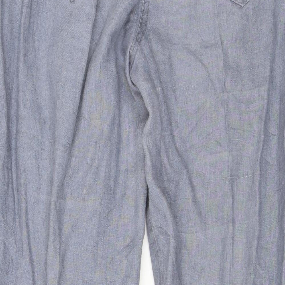 George Womens Blue   Trousers  Size 14 L27 in