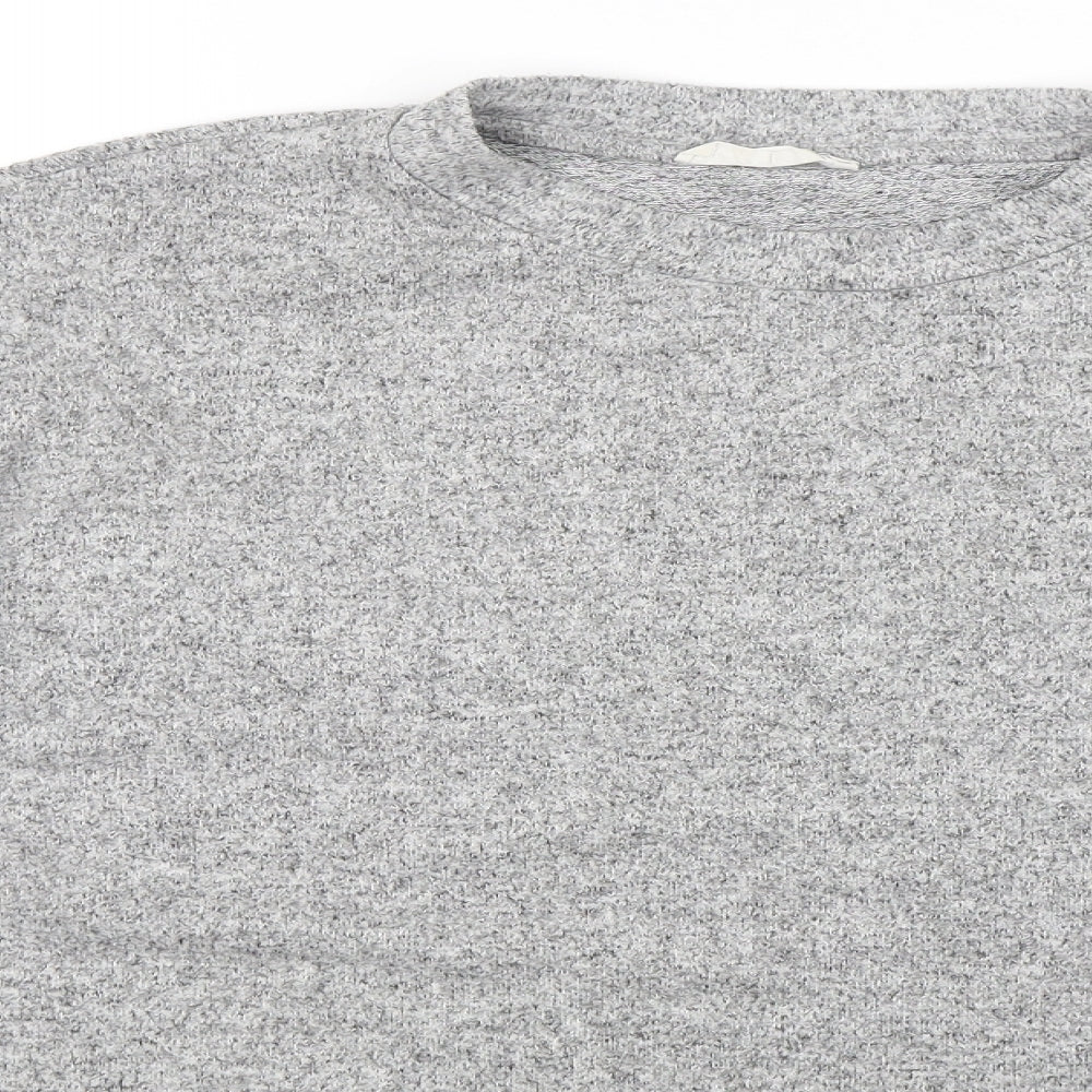 Stradivarius Womens Grey   Pullover Jumper Size S