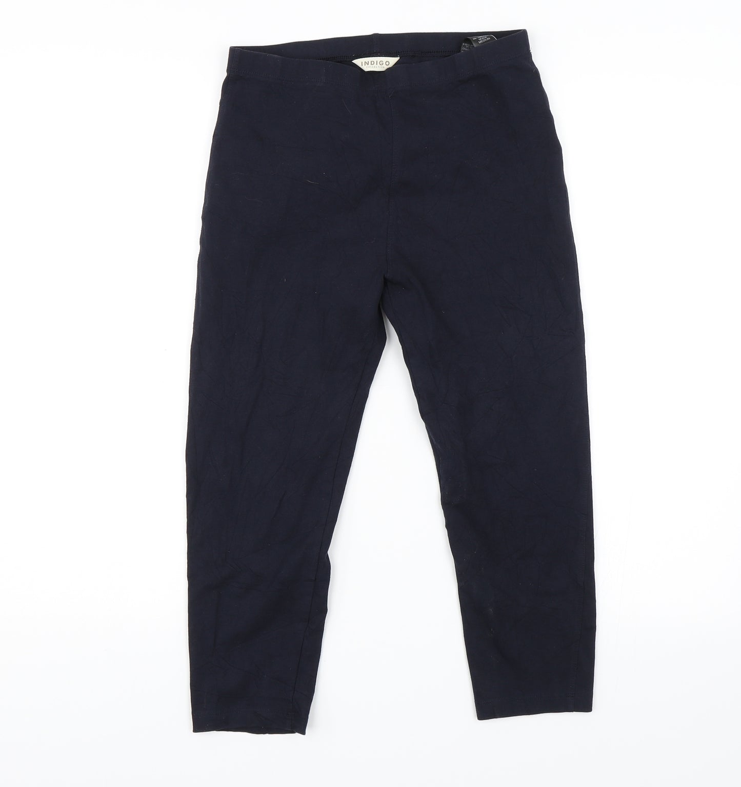 M&S Womens Blue   Pedal Pusher Leggings Size 10 L20 in